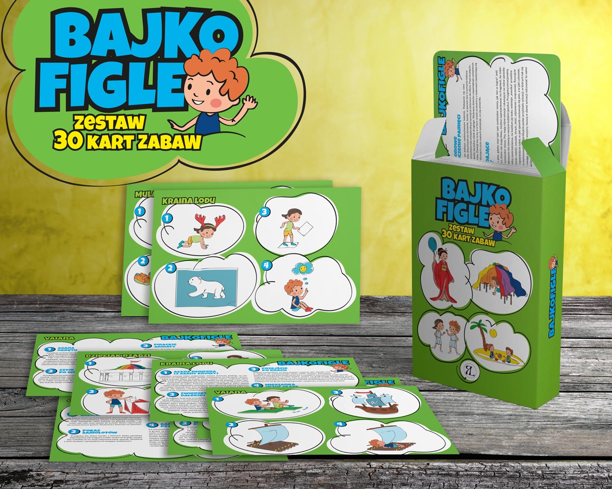 BAJKOFIGLE Bajkowe Karty Zabaw
