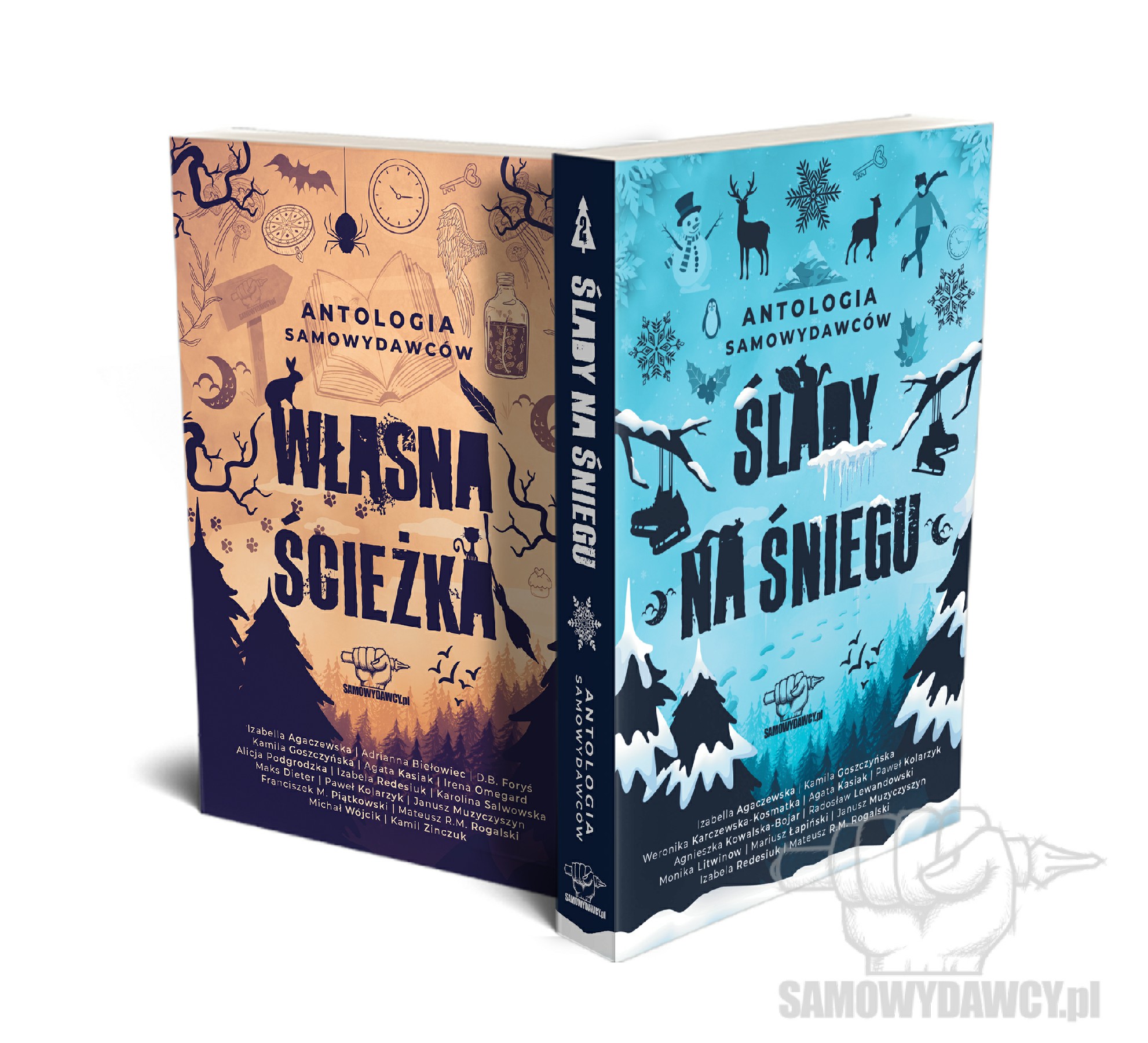 Pakiet antologii od Samowydawców tom 1 i 2