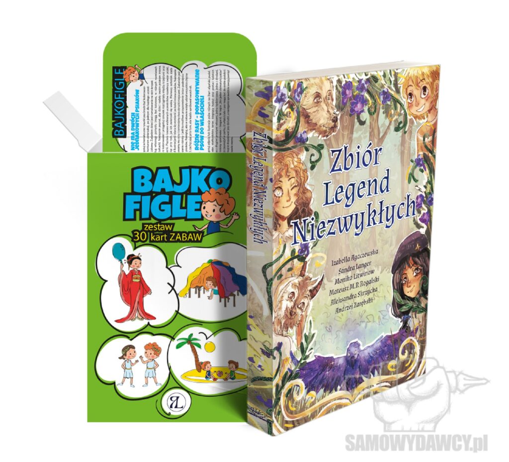 Pakiet Zbiór legend niezwykłych + BAJKOFIGLE Bajkowe Karty Zabaw