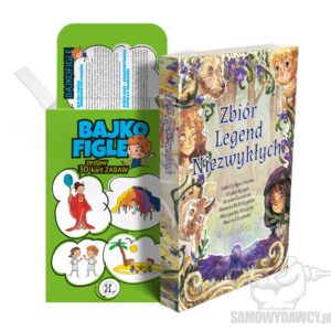 Pakiet Zbiór legend niezwykłych + BAJKOFIGLE Bajkowe Karty Zabaw